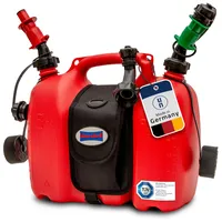 Hünersdorff 805062 PROFI Doppelkanister / Kombikanister für Kraftstoff und