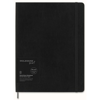 MOLESKINE GERMANY Moleskine Smart Notebook, Extra Large, Ruled, Black,