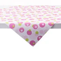 Sovie HOME Tischdecke Bubbles in Pink-Grün aus Linclass® Airlaid,