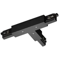LTS Licht & Leuchten T-Verbinder ST-A T/PE-INR9016 schwarz Stromschiene
