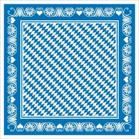 Sovie Horeca Tischdecke Bavaria in blau aus Linclass® Airlaid,