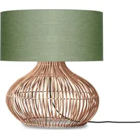 Good & Mojo Kalahari Tischlampe 47cm grün