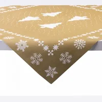 Sovie HOME Tischdecke White Tree in Gold aus Linclass®
