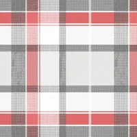 Sovie HOME Tischdecke Marc in Rot-Schwarz aus Linclass® Airlaid,