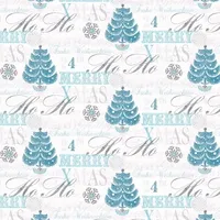 Sovie HOME Tischdecke Xmas-Greetings in Türkis aus Linclass® Airlaid,