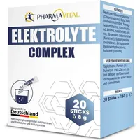 Pharmavital Elektrolyte Complex 20er Packung Vitamin B6 Magnesium &