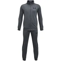 Under Armour Knit Trainingsanzug Jungen 012 pitch gray/black XL