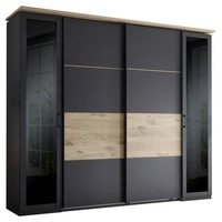 Pol-Power Kleiderschrank SMOOTHY, 267 x 225 cm - Anthrazit