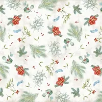 Mank Airlaid Tischdecke Amaryllis, 80 x 80 cm, 20