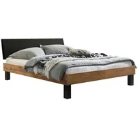 Hasena Massivholzbett Sondrio 120 x 200 cm Holz Braun