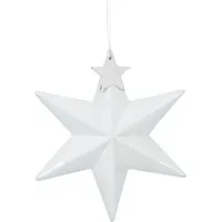 Räder Porzellanstern Silberstern