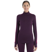 Icebreaker ZoneKnit Sweatshirt Nightshade/Electronpnk/Cb M