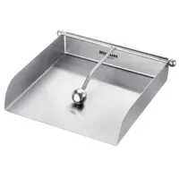 Westmark Serviettenhalter, Knickfreie Aufbewahrung, Mit Windschutz, Rostfreier Edelstahl, 69082260