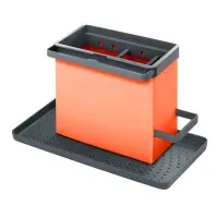 Metaltex Spülbecken-Organizer, Orange, 24x12,5x14cm, 297530006