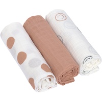 Lässig Baby Puckdecke Spuckdecke Pucktuch Mulltuch 3er Set Baumwolle