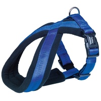 Nobby Komfort Geschirr Soft Grip, blau Bauch: 35-50 cm,