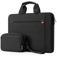 Inateck 15-15.6 Zoll Laptoptasche Hülle Spritzwassergeschützte Schutztasche Aktentasche mit