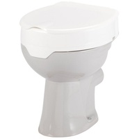 MEYRA Toilettensitzerhöhung mit Deckel WC-Erhöhung 10 cm weiß Kunststoff