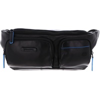 Piquadro Blue Square Revamp Bum Bag With RFID Nero