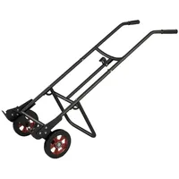 Costway Fasskarre aus Metall, bis 545 kg, Fasswagen mit