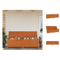 VidaXL Gartentruhe Braun 198,5x50x56,5 cm Massivholz Tanne