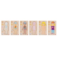 GoKi Schichtenpuzzle Mädchen,