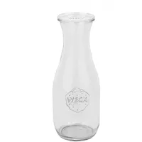 Mambocat 24er Set Weck Gläser 530ml Saftflasche mit 24
