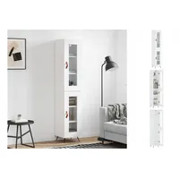 VidaXL Highboard Weiß 34,5x34x180 cm Holzwerkstoff
