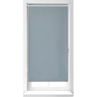 Relaxdays Thermorollo, ohne Bohren, Klemmfix, Kettenzug, 80x220 cm, Stoffbreite