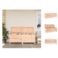 VidaXL Gartentruhe 150x50x56,5 cm Massivholz Tanne
