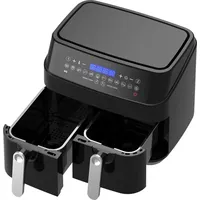 Epiq Doppel Heißluftfritteuse 9 Liter schwarz