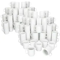 Mambocat Kaffeetasse 0,25 l Weiß 96 St.