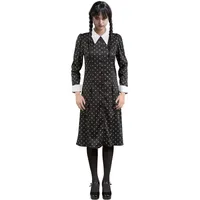 Chaks Wednesday Kostüm Print Kleid Damen Gr. M