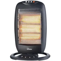 Ardes AR454B Elektrische Raumheizung Elektrischer Halogen-Raumheizer Indoor Schwarz 1200