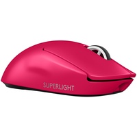 Logitech PRO X SUPERLIGHT 2 Magenta, Kabellose LIGHTSPEED Technologie,