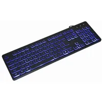 Gembird Tastatur MULTIMEDIA USB ENG/Schwarz KB-UML3-02 Gembird (KB-UML3-02)