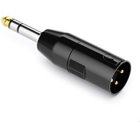 DeleyCON Audio Adapter XLR auf 6,3mm Stereo Klinke -