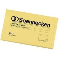 SOENNECKEN Haftnotiz 5812 125x75mm 100Blatt gelb