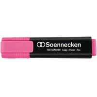 SOENNECKEN Textmarker Keilspitze rosa