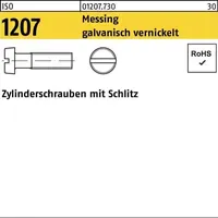 Hörger & Geßler Zylinderschraube ISO 1207 Schlitz M6 x