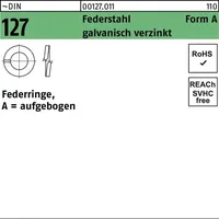 Hörger & Geßler Federring DIN 127 A 4 Federstahl