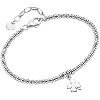Smart Jewel Armband SMART JEWEL "Kleeblatt, Silber 925", silber,