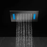 Herzbach Living Spa iX Farblicht-Regenbrause 11.630300.2.09 300x300mm, Regen, Edelstahl