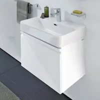 Laufen Pro S Waschtischunterschrank, 1 Schublade, weiß glänzend