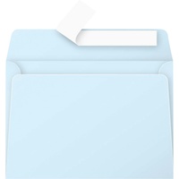 Clairefontaine Briefumschlag Pollen, C6, Blau, 20 St./Pack.