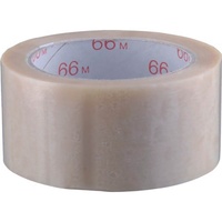 BURMANN Verpackungsklebeband PVC farblos L.66m B.50mm Rl.