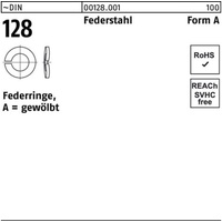 Reyher Federring DIN 128 A 4 Federstahl 100 Stück