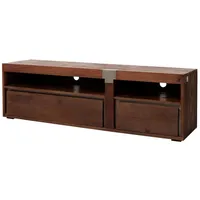 MASSIVMOEBEL24.DE TV-Board Mango 180x48x55 braun lackiert Amsterdam #25)