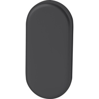 FSB Rosetten oval, Aluminium schwarz matt