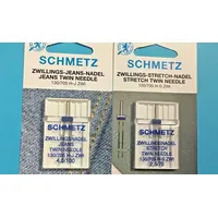SCHMETZ Zwillingsnadel 130/705 H-J ZWI 4.0/100 | 1 Nähmaschinennadel